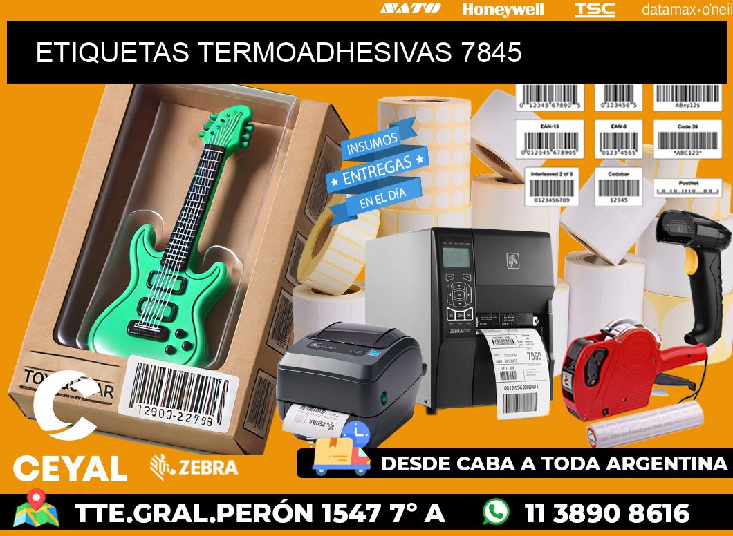 ETIQUETAS TERMOADHESIVAS 7845