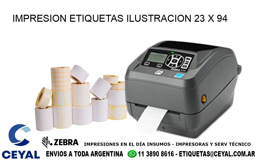 IMPRESION ETIQUETAS ILUSTRACION 23 x 94