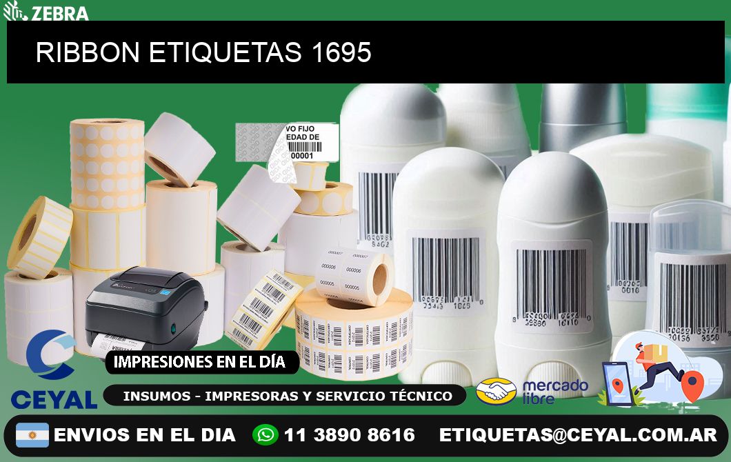 RIBBON ETIQUETAS 1695