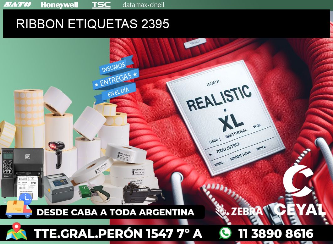 RIBBON ETIQUETAS 2395