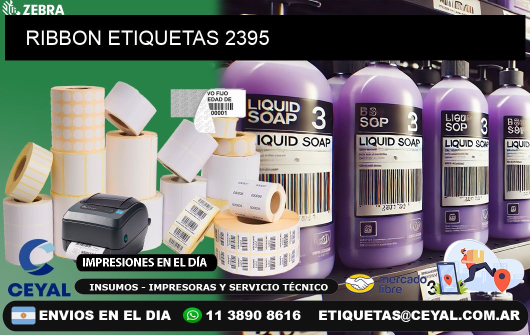 RIBBON ETIQUETAS 2395