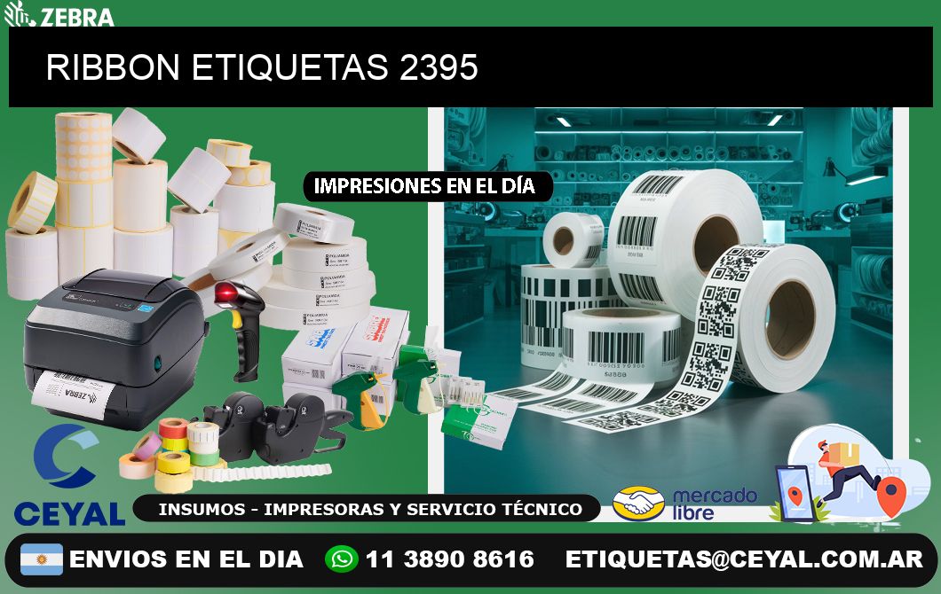 RIBBON ETIQUETAS 2395