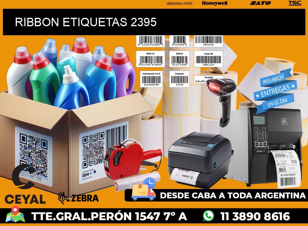 RIBBON ETIQUETAS 2395