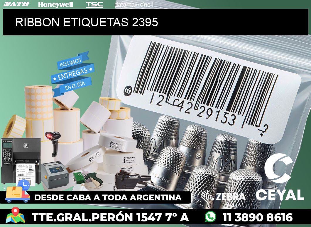 RIBBON ETIQUETAS 2395