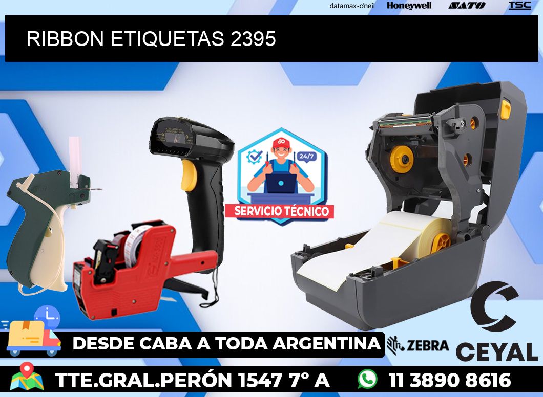 RIBBON ETIQUETAS 2395