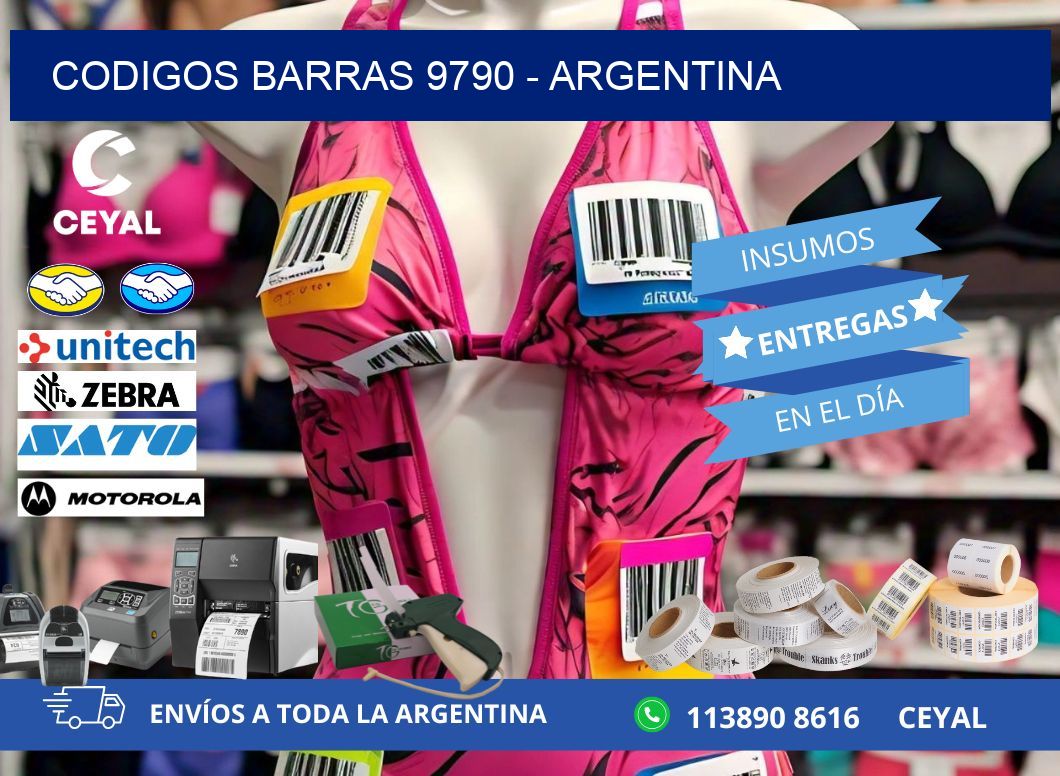 CODIGOS BARRAS 9790 - ARGENTINA