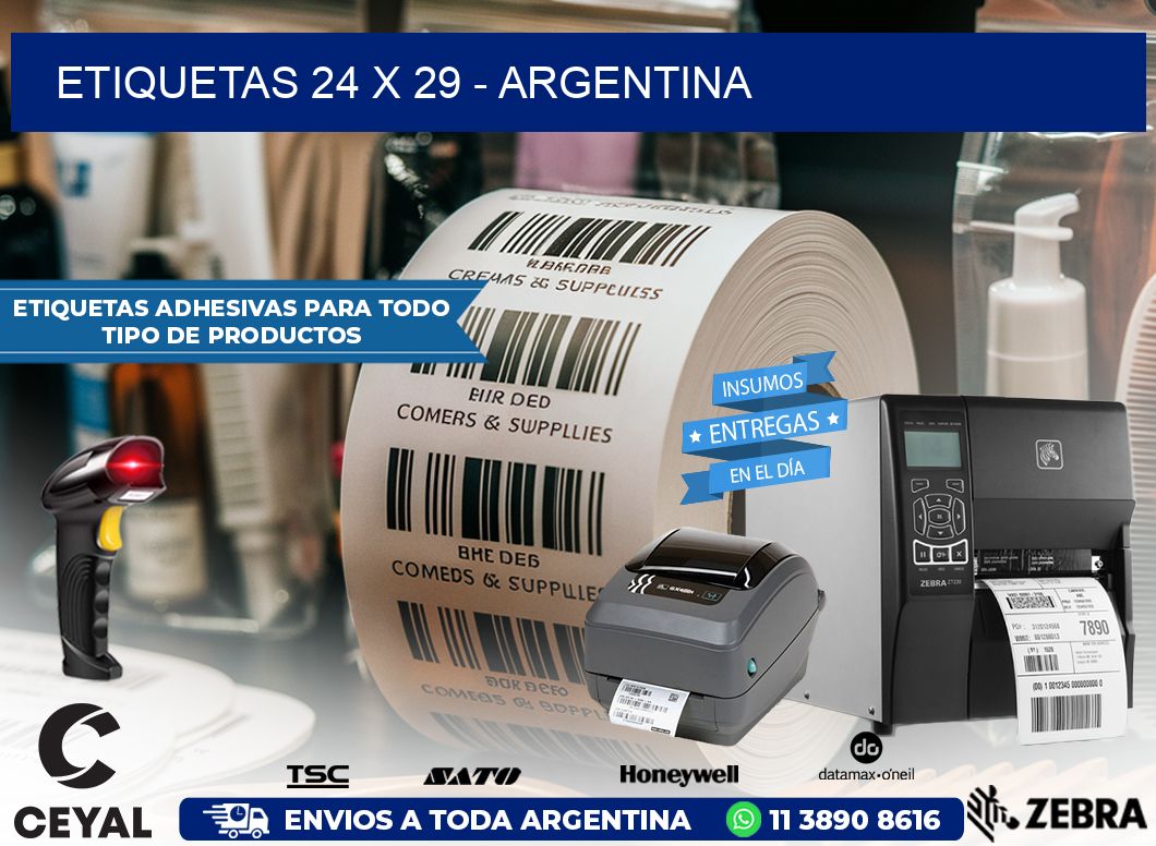 ETIQUETAS 24 x 29 – ARGENTINA