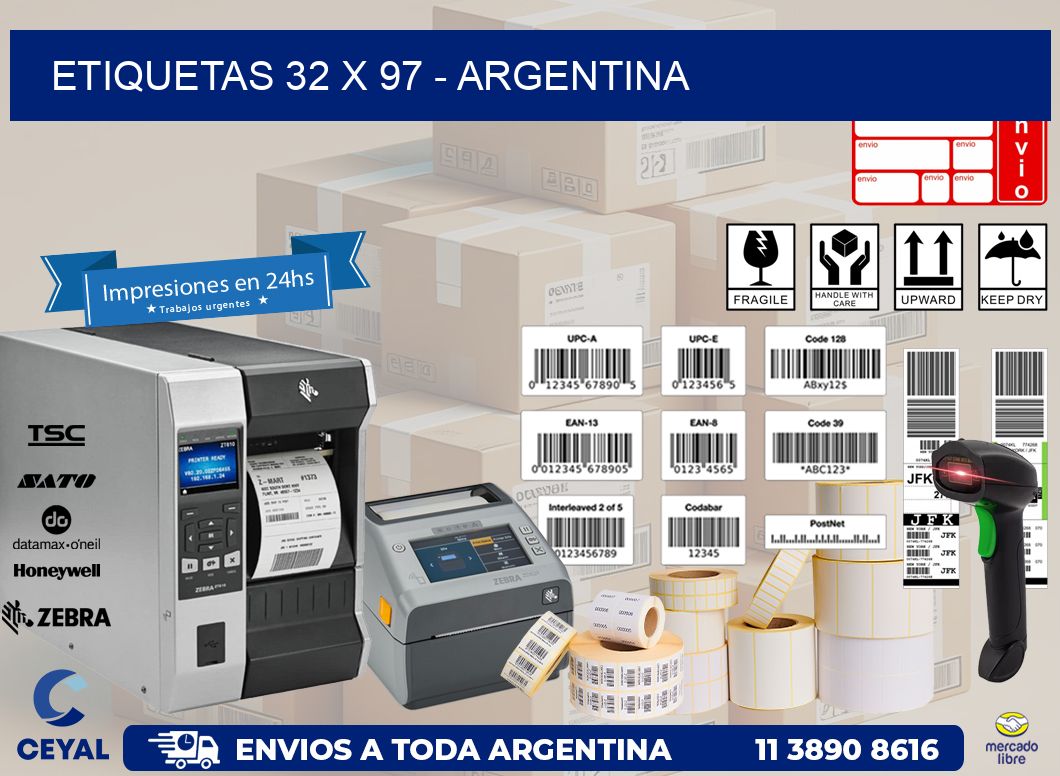 ETIQUETAS 32 x 97 – ARGENTINA