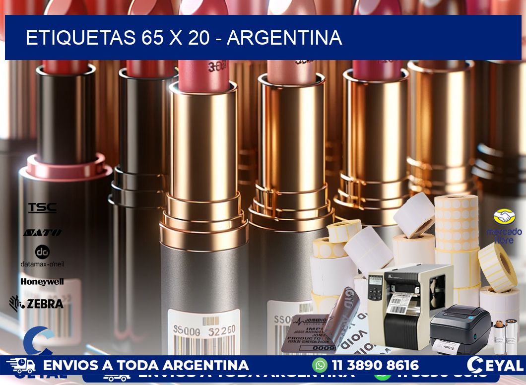 ETIQUETAS 65 x 20 – ARGENTINA