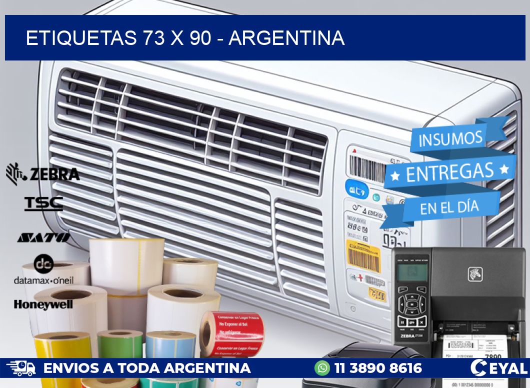 ETIQUETAS 73 x 90 - ARGENTINA