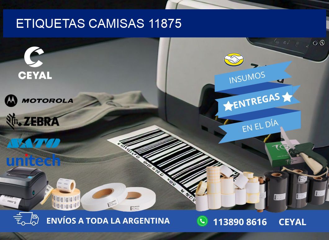 ETIQUETAS CAMISAS 11875