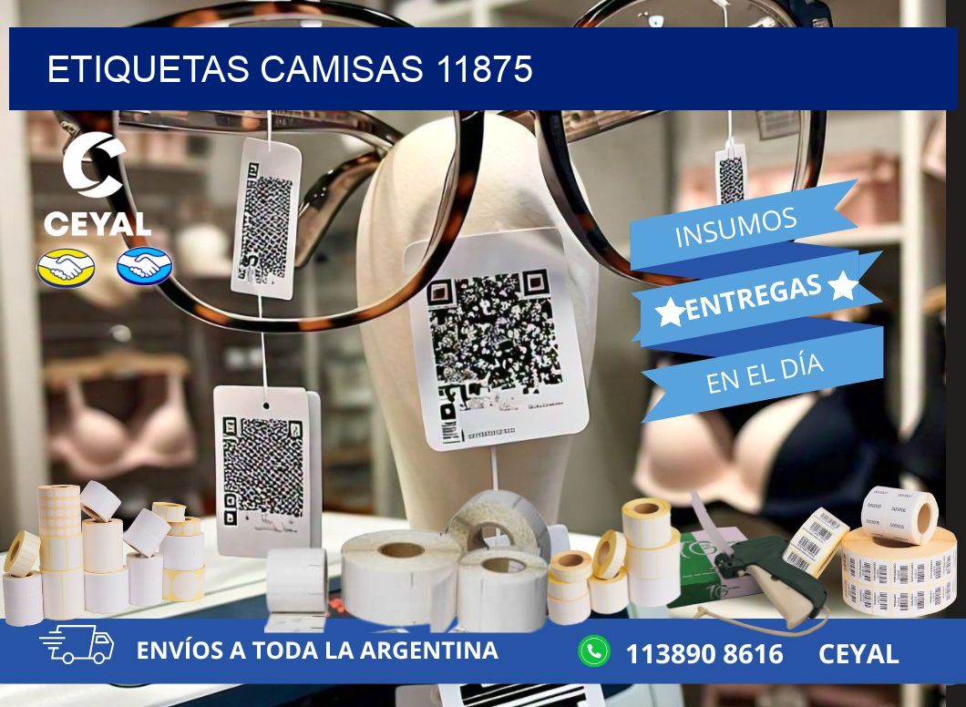 ETIQUETAS CAMISAS 11875