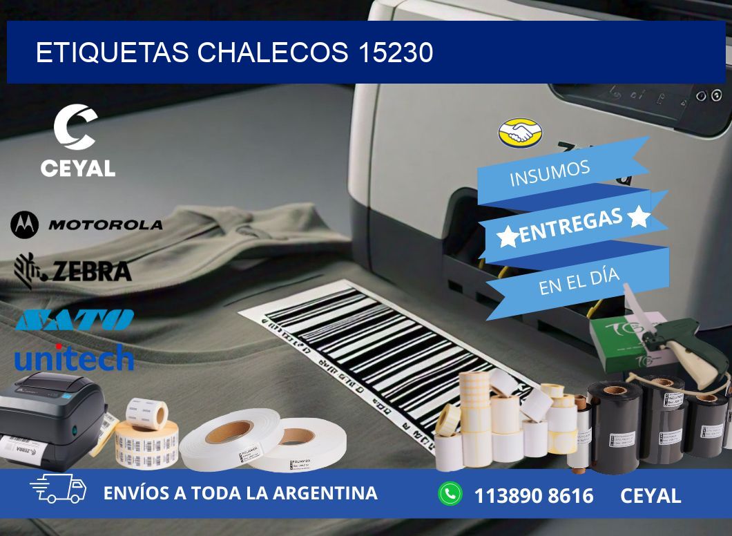 ETIQUETAS CHALECOS 15230