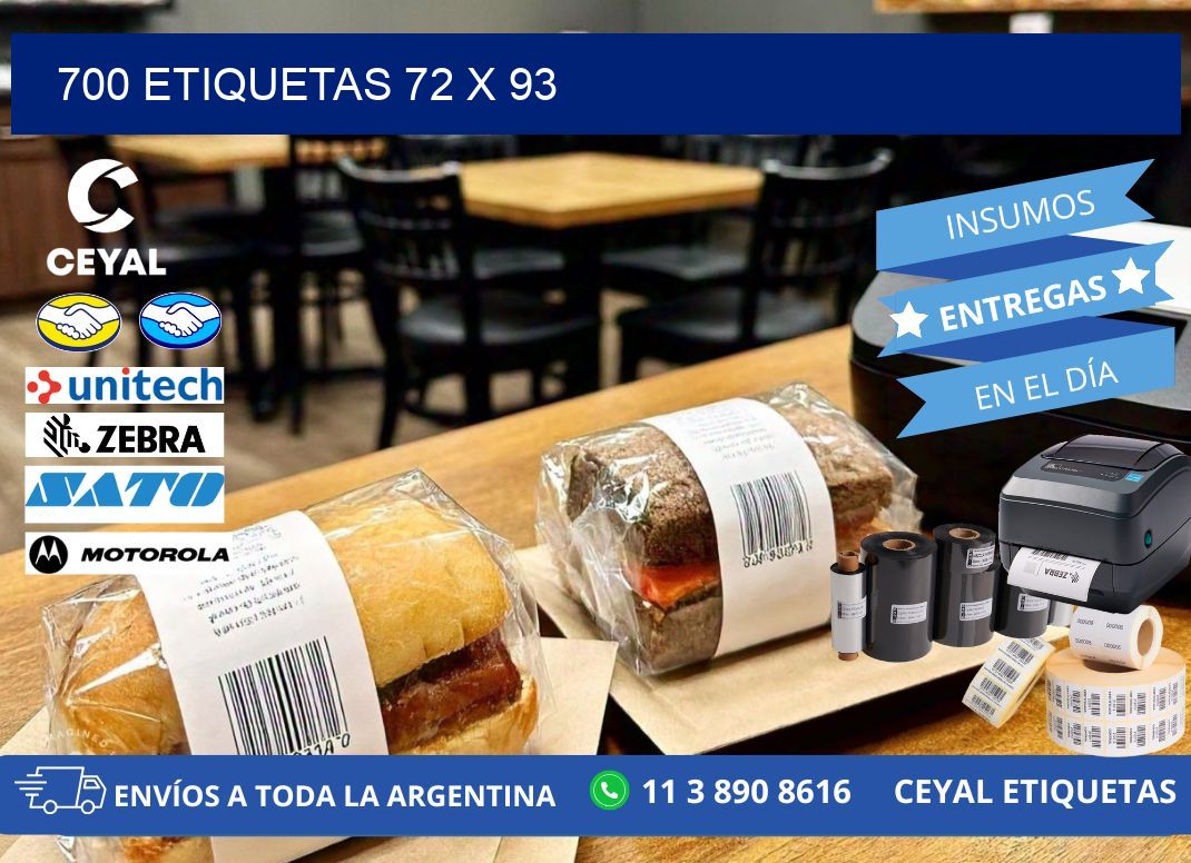 700 ETIQUETAS 72 x 93