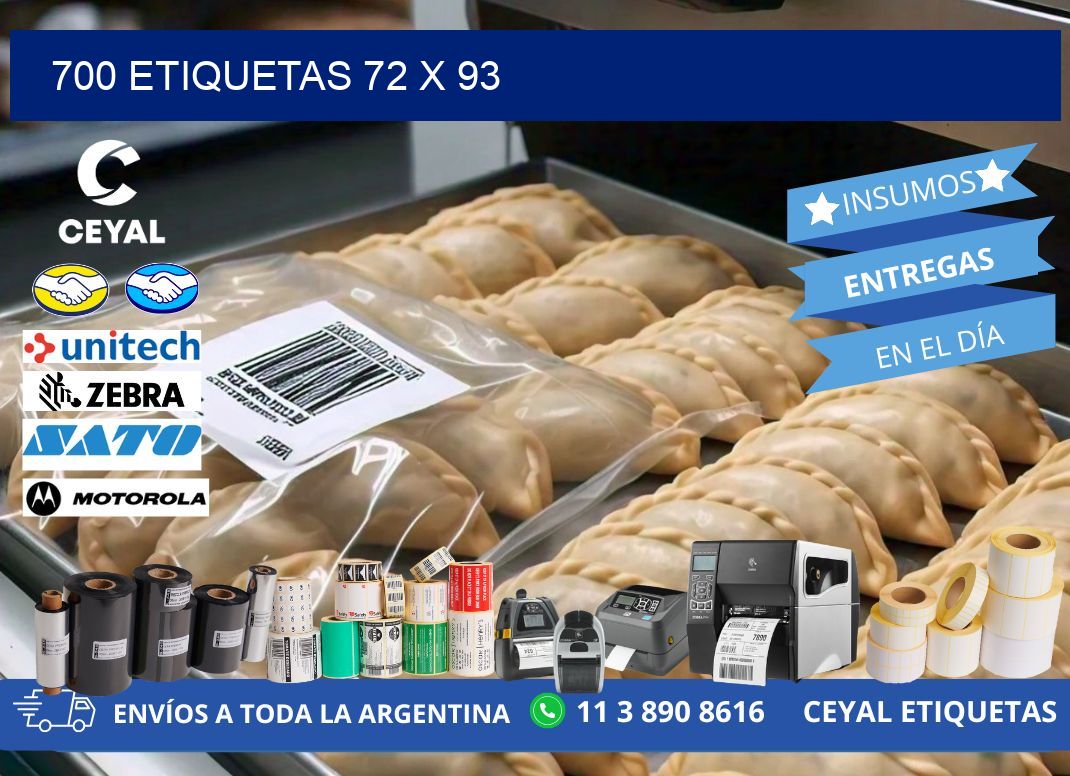 700 ETIQUETAS 72 x 93