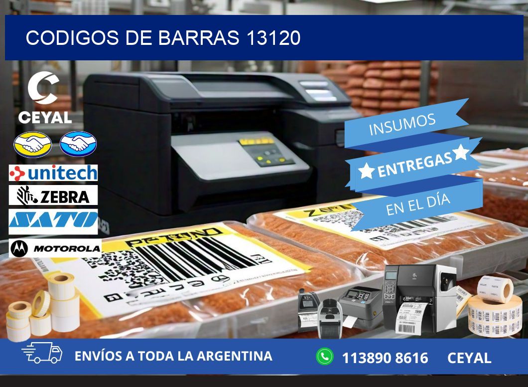CODIGOS DE BARRAS 13120