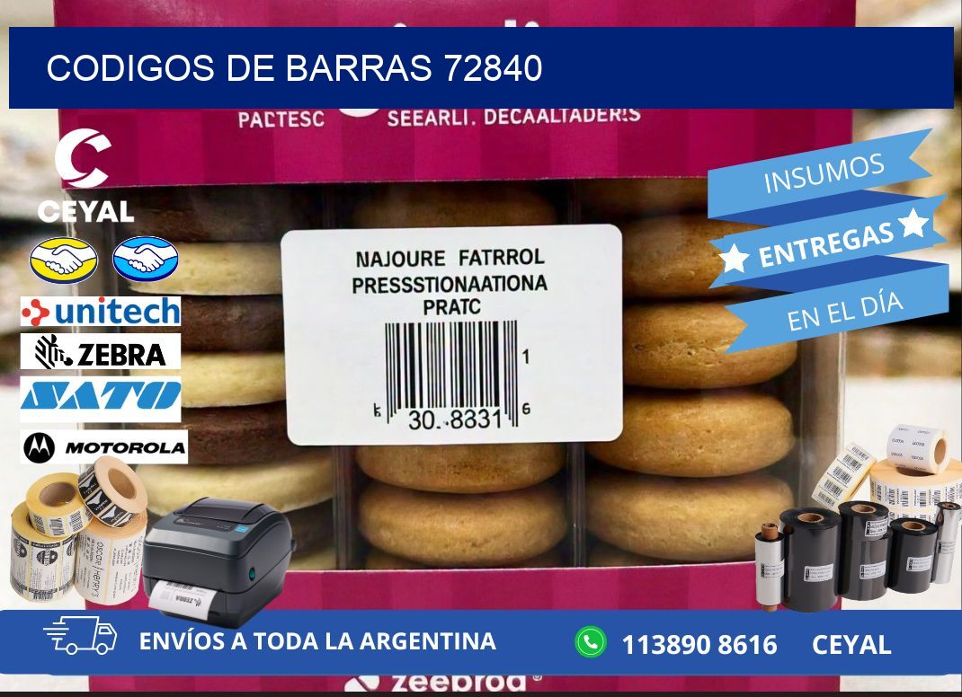CODIGOS DE BARRAS 72840