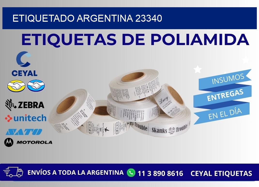 ETIQUETADO ARGENTINA 23340