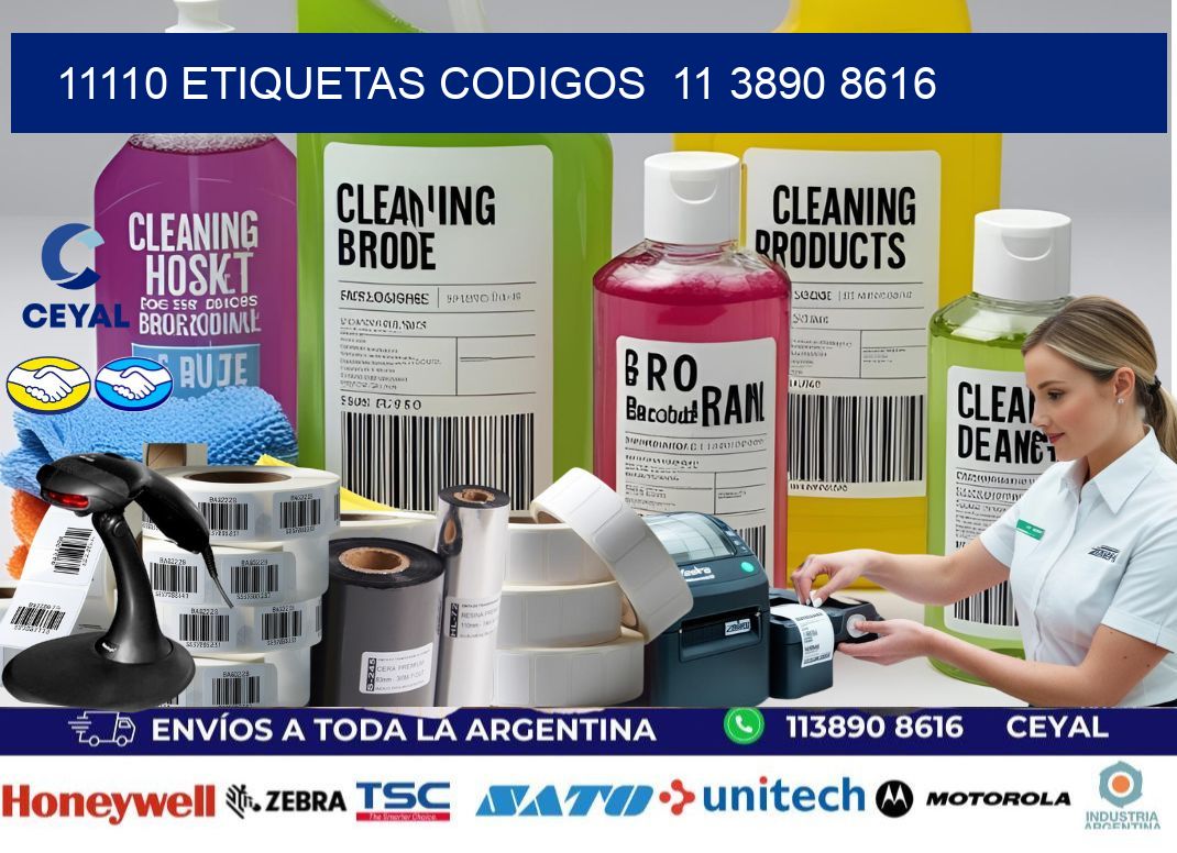 11110 ETIQUETAS CODIGOS  11 3890 8616