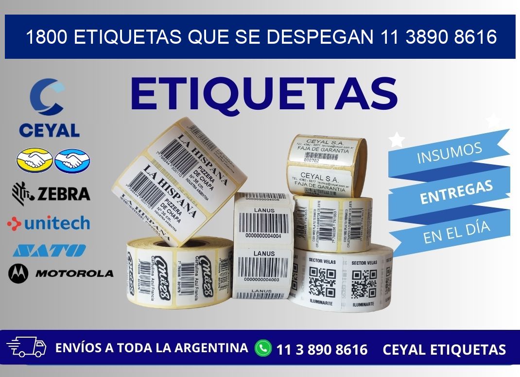 1800 ETIQUETAS QUE SE DESPEGAN 11 3890 8616