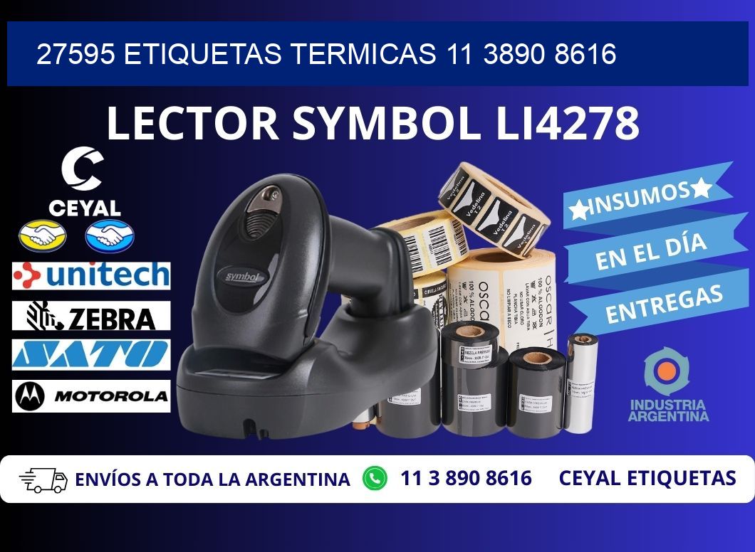 27595 ETIQUETAS TERMICAS 11 3890 8616