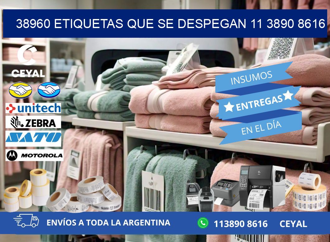 38960 ETIQUETAS QUE SE DESPEGAN 11 3890 8616