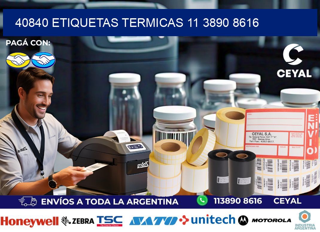 40840 ETIQUETAS TERMICAS 11 3890 8616