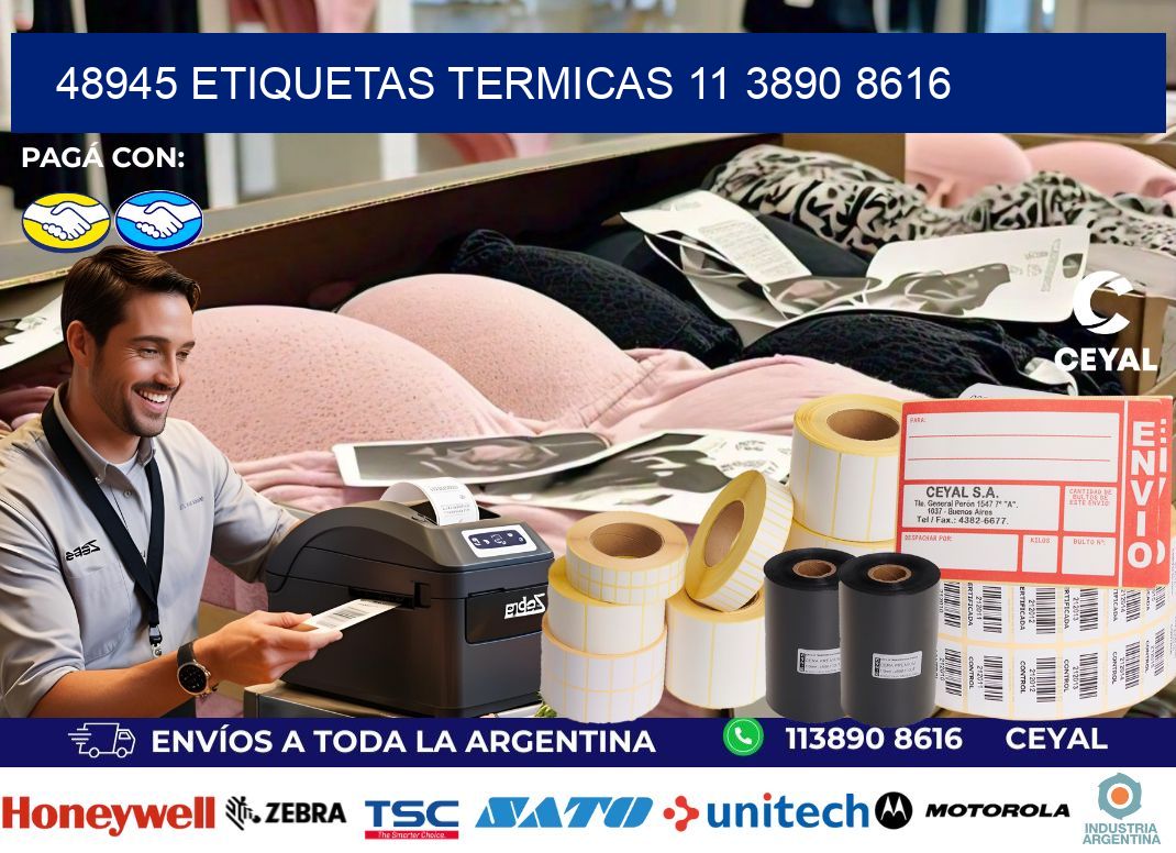 48945 ETIQUETAS TERMICAS 11 3890 8616