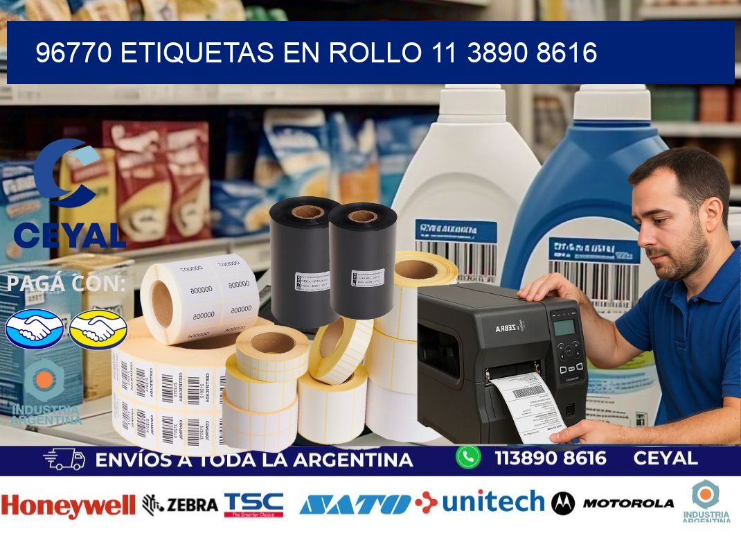 96770 ETIQUETAS EN ROLLO 11 3890 8616