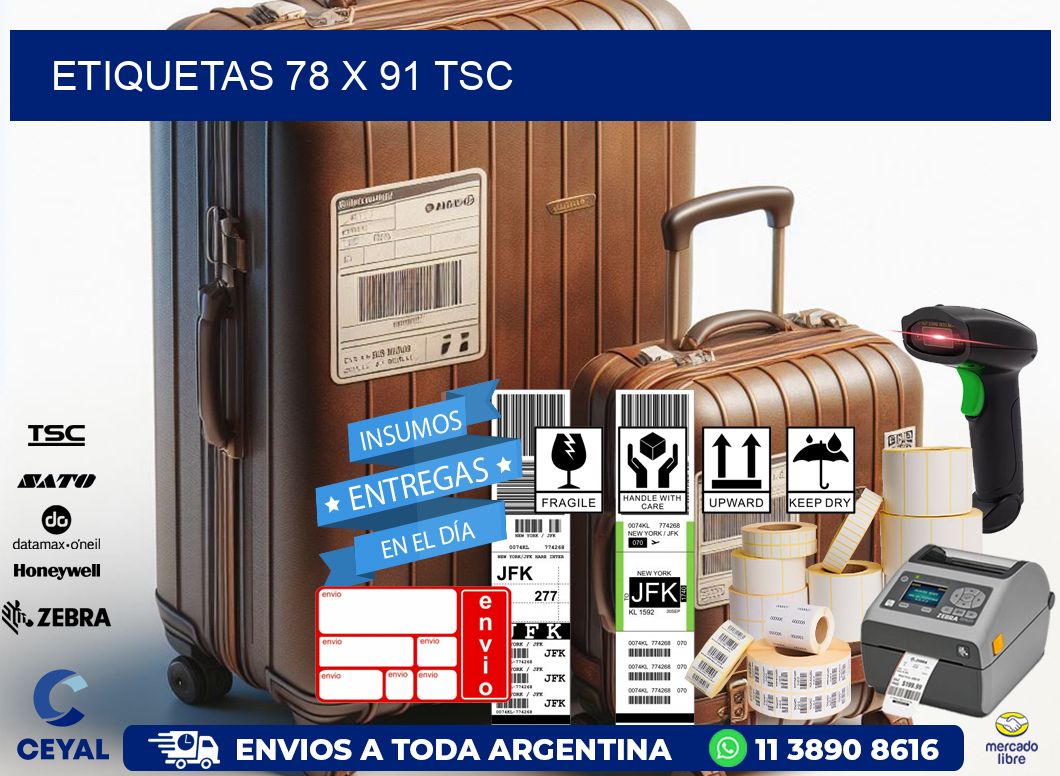 ETIQUETAS 78 x 91 TSC