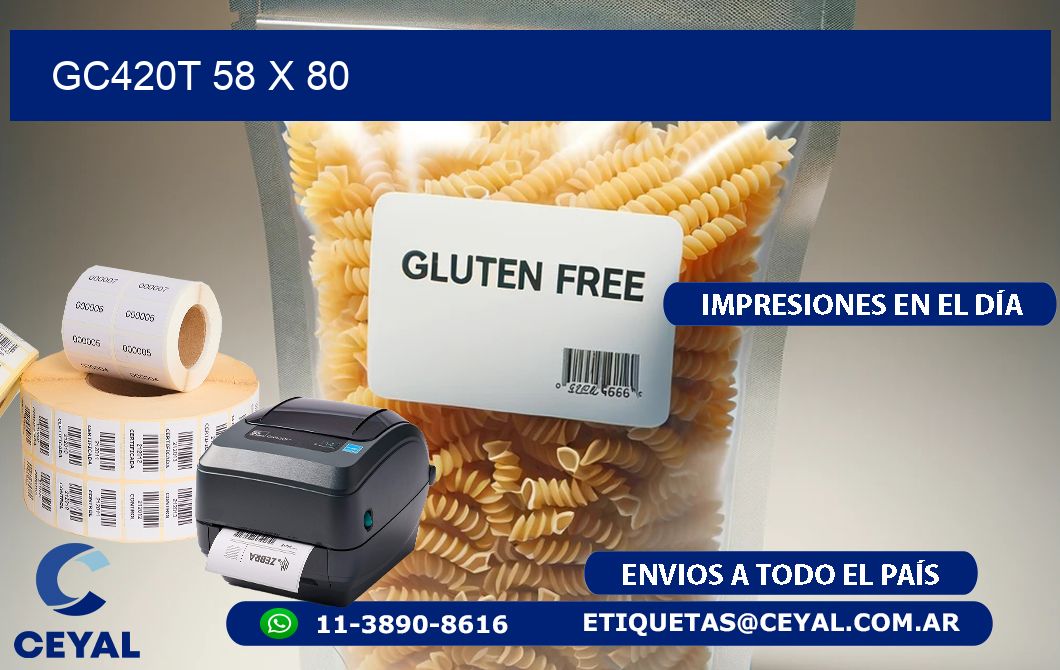 GC420T 58 x 80