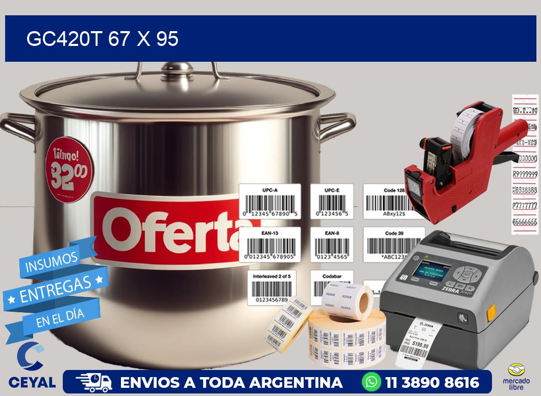 GC420T 67 x 95
