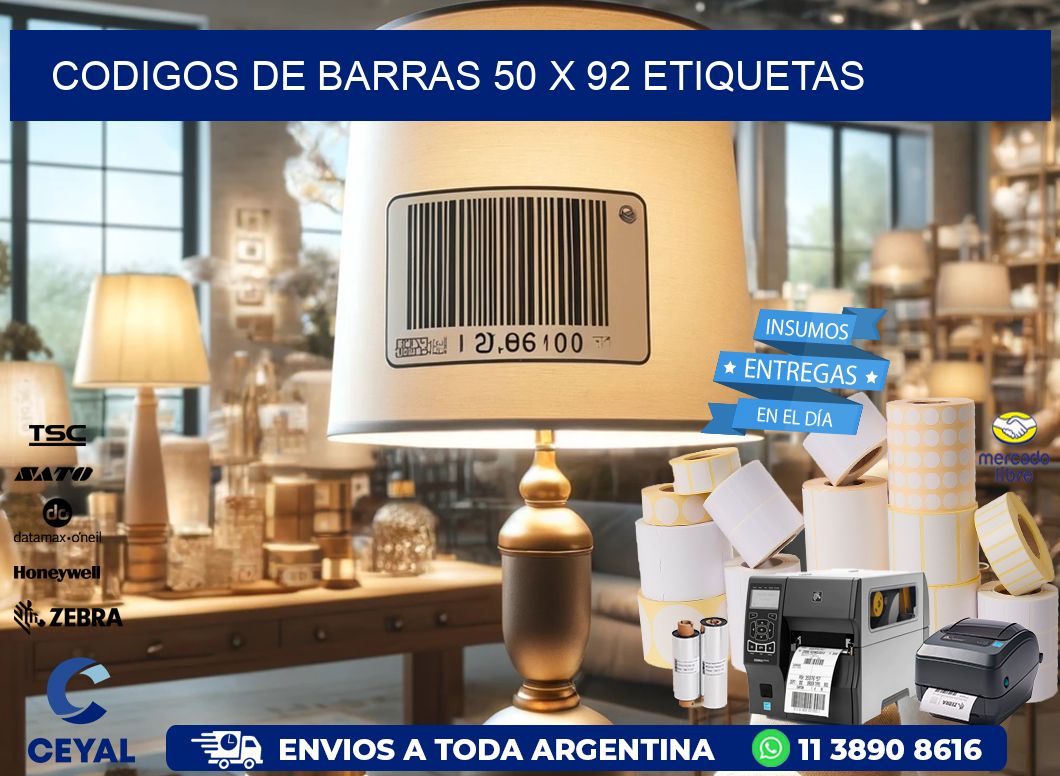codigos de barras 50 x 92 etiquetas