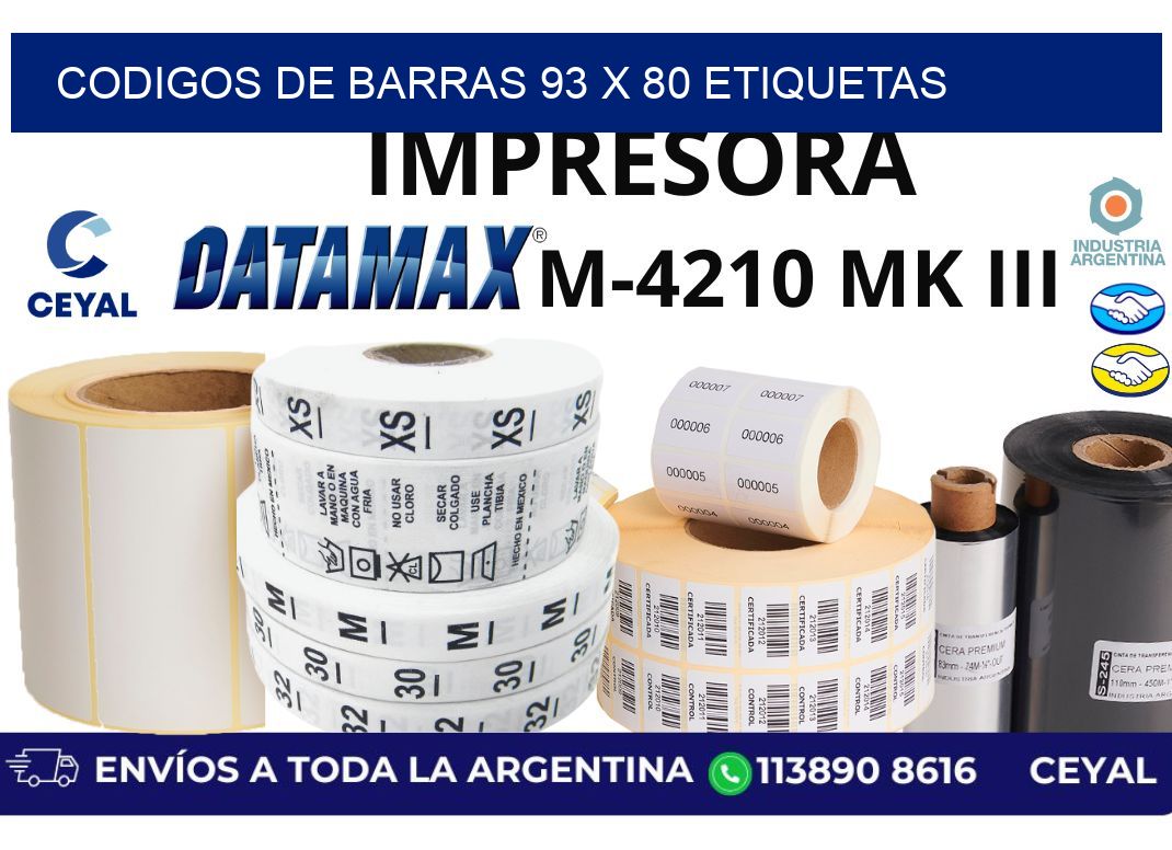 codigos de barras 93 x 80 etiquetas