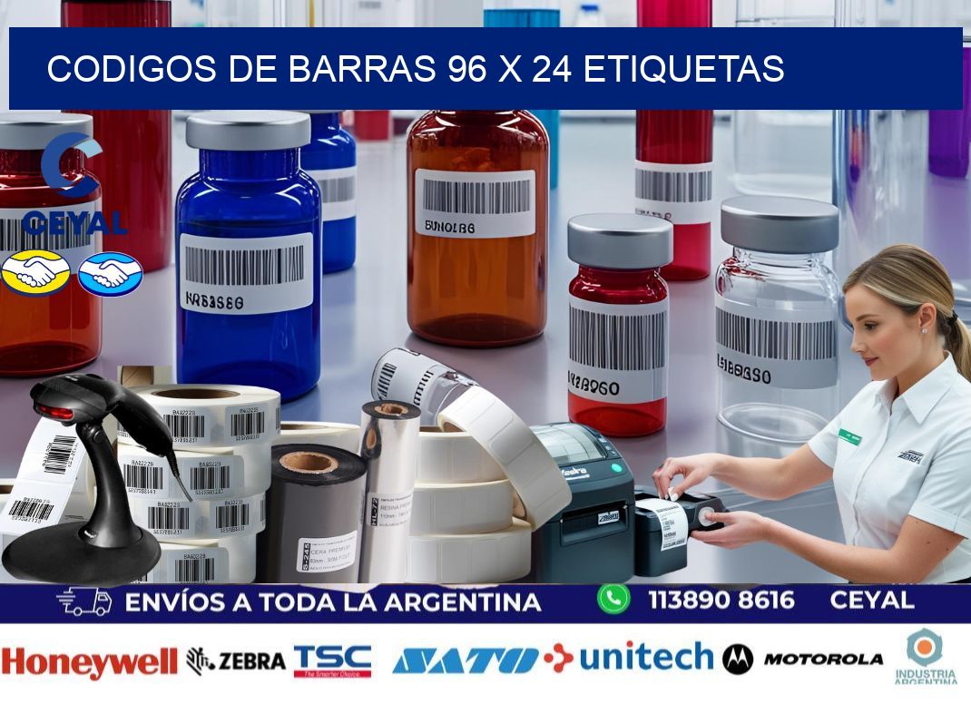 codigos de barras 96 x 24 etiquetas