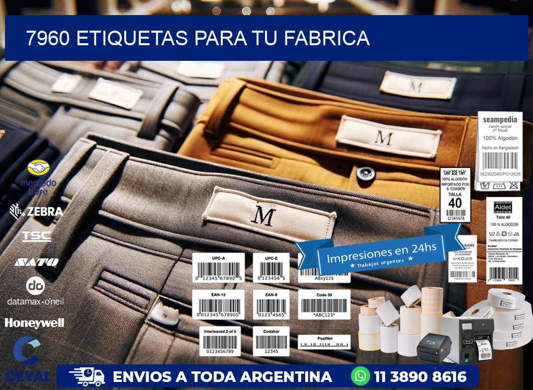 7960 etiquetas para tu fabrica
