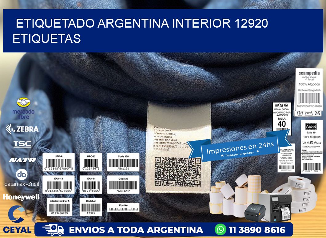 etiquetado argentina interior 12920 etiquetas