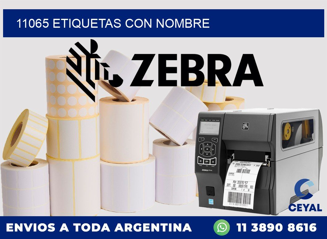 11065 etiquetas con nombre