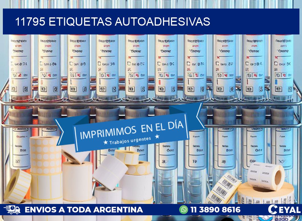 11795 etiquetas autoadhesivas