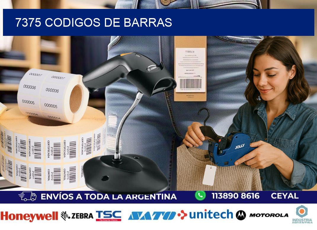 7375 CODIGOS DE BARRAS