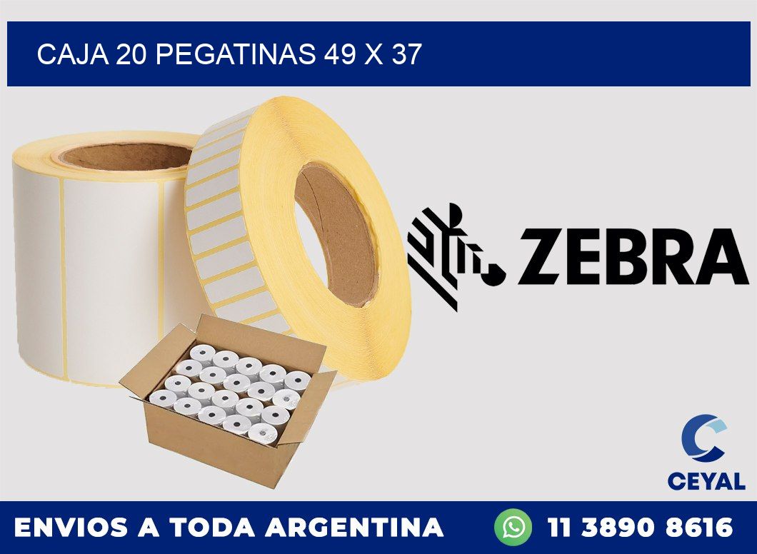 CAJA 20 PEGATINAS 49 x 37