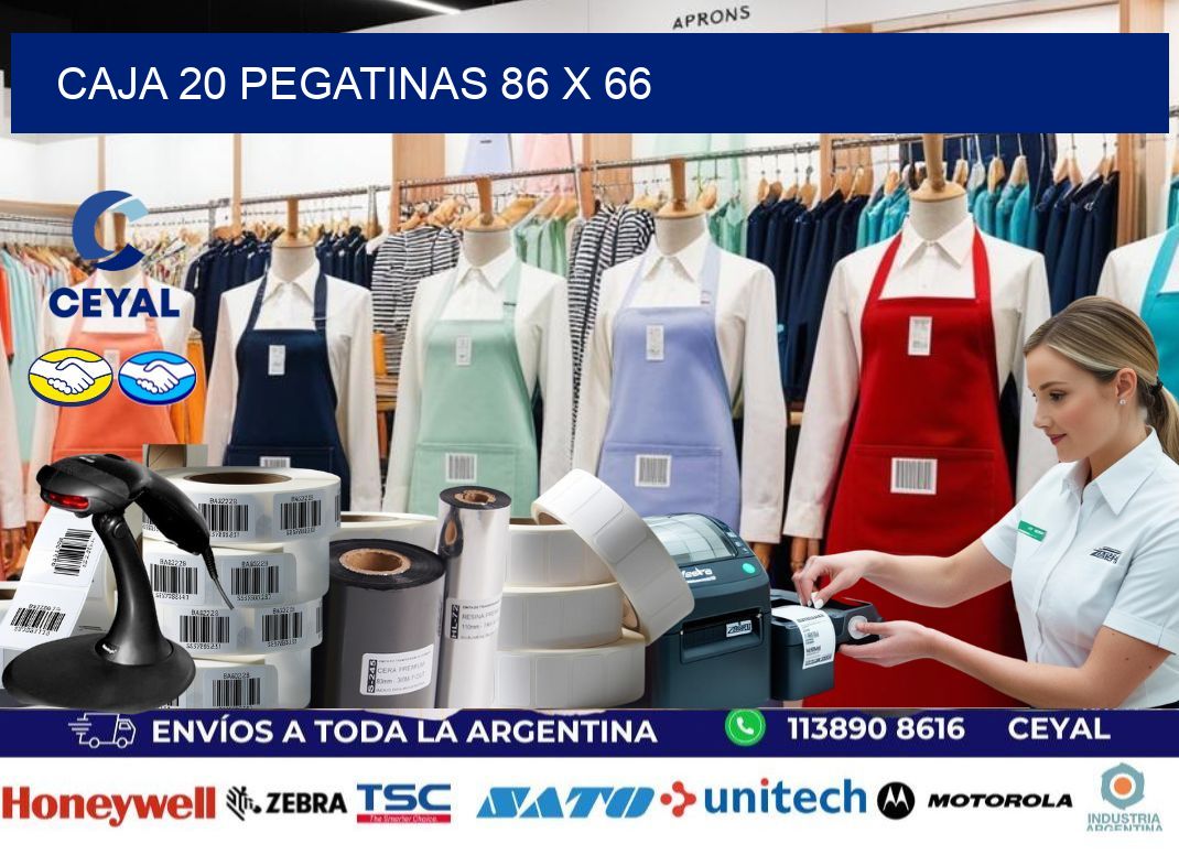 CAJA 20 PEGATINAS 86 x 66