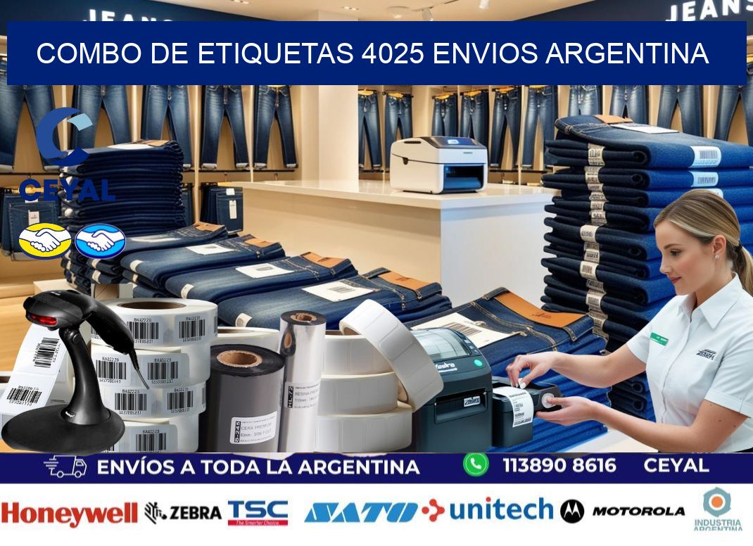 Combo de etiquetas 4025 ENVIOS ARGENTINA