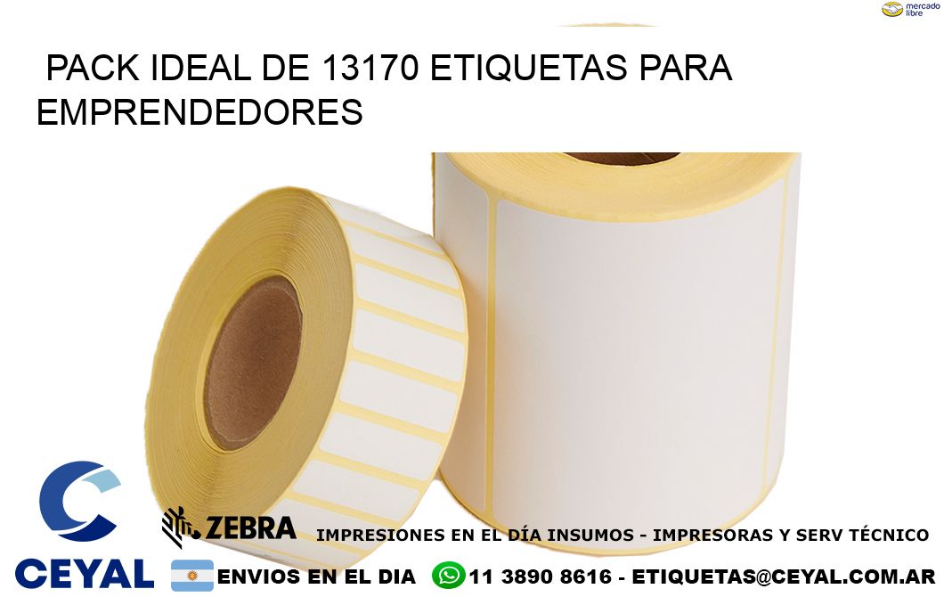 Pack ideal de 13170 etiquetas para emprendedores