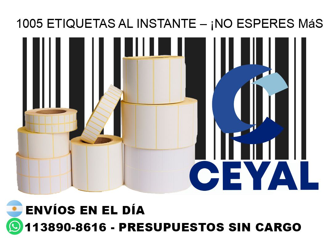 1005 Etiquetas al Instante – ¡No Esperes Más