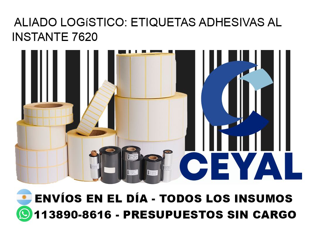 Aliado Logístico: Etiquetas Adhesivas al Instante 7620