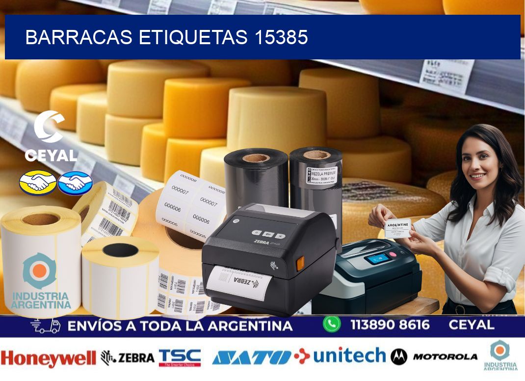 Barracas etiquetas 15385