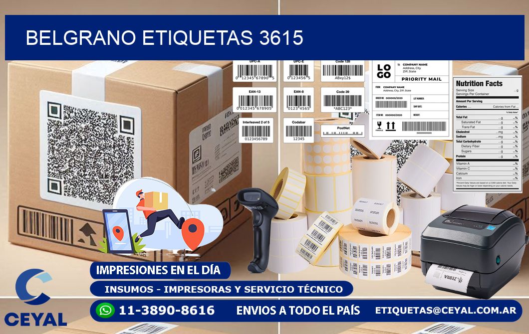 Belgrano etiquetas 3615