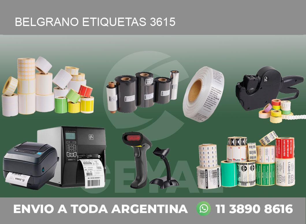 Belgrano etiquetas 3615
