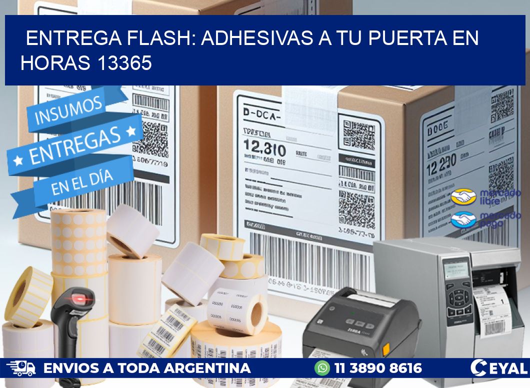 Entrega Flash: Adhesivas A Tu Puerta en Horas 13365